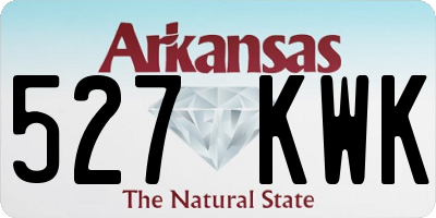 AR license plate 527KWK