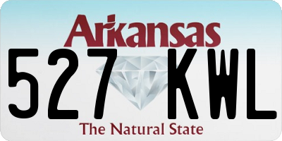 AR license plate 527KWL