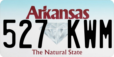 AR license plate 527KWM