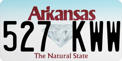 AR license plate 527KWW