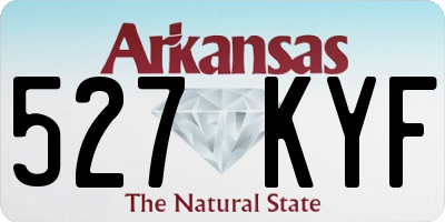 AR license plate 527KYF