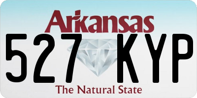 AR license plate 527KYP