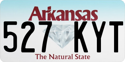AR license plate 527KYT