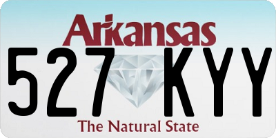 AR license plate 527KYY