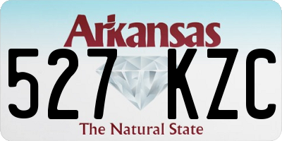 AR license plate 527KZC