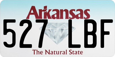 AR license plate 527LBF