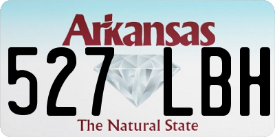 AR license plate 527LBH