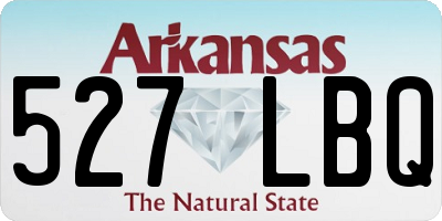 AR license plate 527LBQ