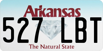 AR license plate 527LBT