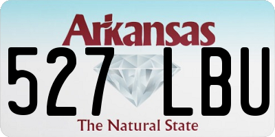 AR license plate 527LBU