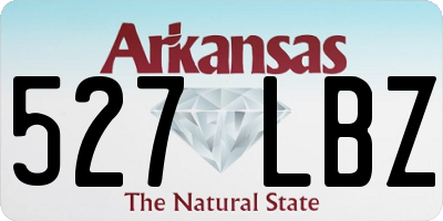 AR license plate 527LBZ