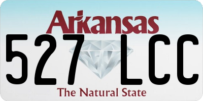 AR license plate 527LCC