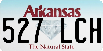 AR license plate 527LCH