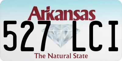 AR license plate 527LCI