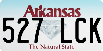 AR license plate 527LCK