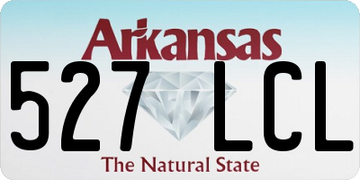 AR license plate 527LCL