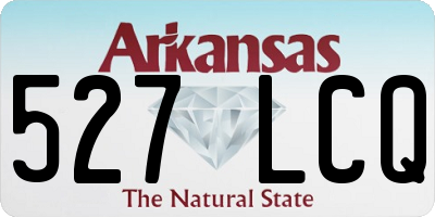 AR license plate 527LCQ