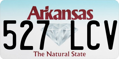 AR license plate 527LCV