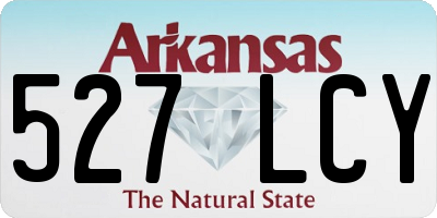 AR license plate 527LCY
