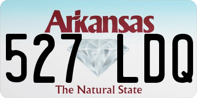 AR license plate 527LDQ