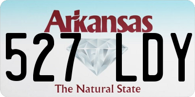 AR license plate 527LDY
