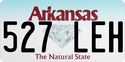 AR license plate 527LEH
