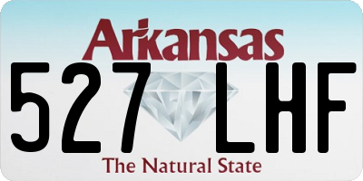 AR license plate 527LHF