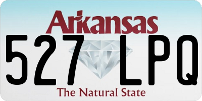 AR license plate 527LPQ