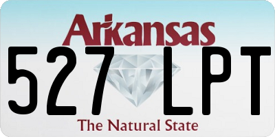 AR license plate 527LPT
