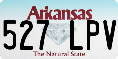AR license plate 527LPV