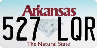 AR license plate 527LQR