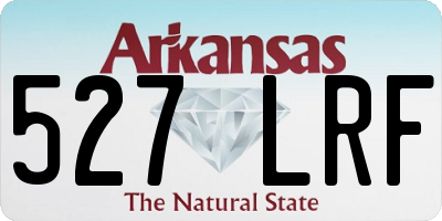 AR license plate 527LRF