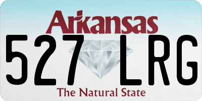AR license plate 527LRG