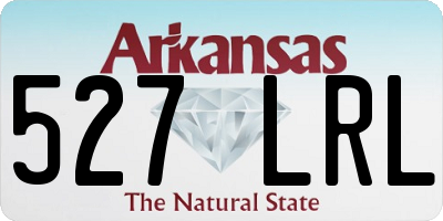 AR license plate 527LRL