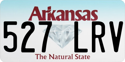 AR license plate 527LRV