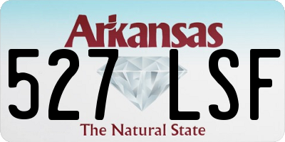 AR license plate 527LSF