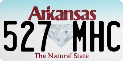 AR license plate 527MHC