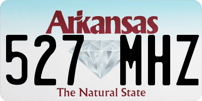 AR license plate 527MHZ