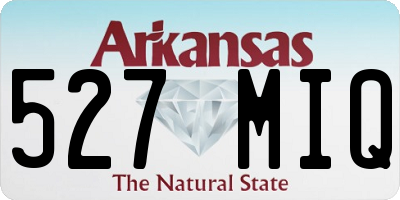 AR license plate 527MIQ