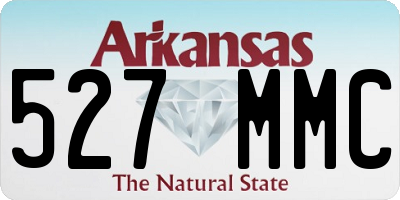 AR license plate 527MMC