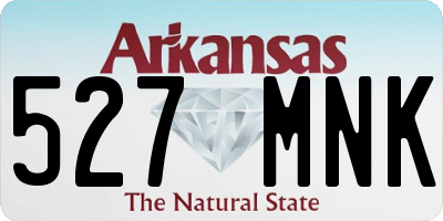 AR license plate 527MNK
