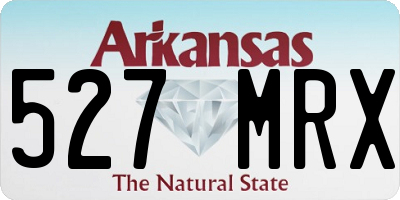 AR license plate 527MRX