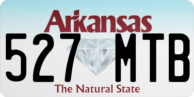 AR license plate 527MTB