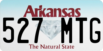 AR license plate 527MTG