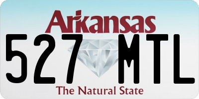 AR license plate 527MTL