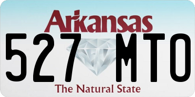 AR license plate 527MTO