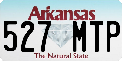 AR license plate 527MTP