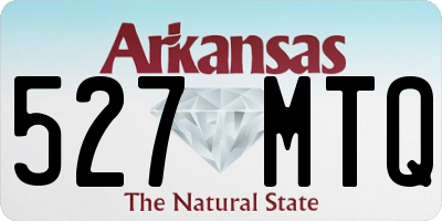 AR license plate 527MTQ