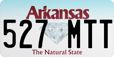 AR license plate 527MTT