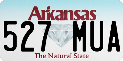 AR license plate 527MUA